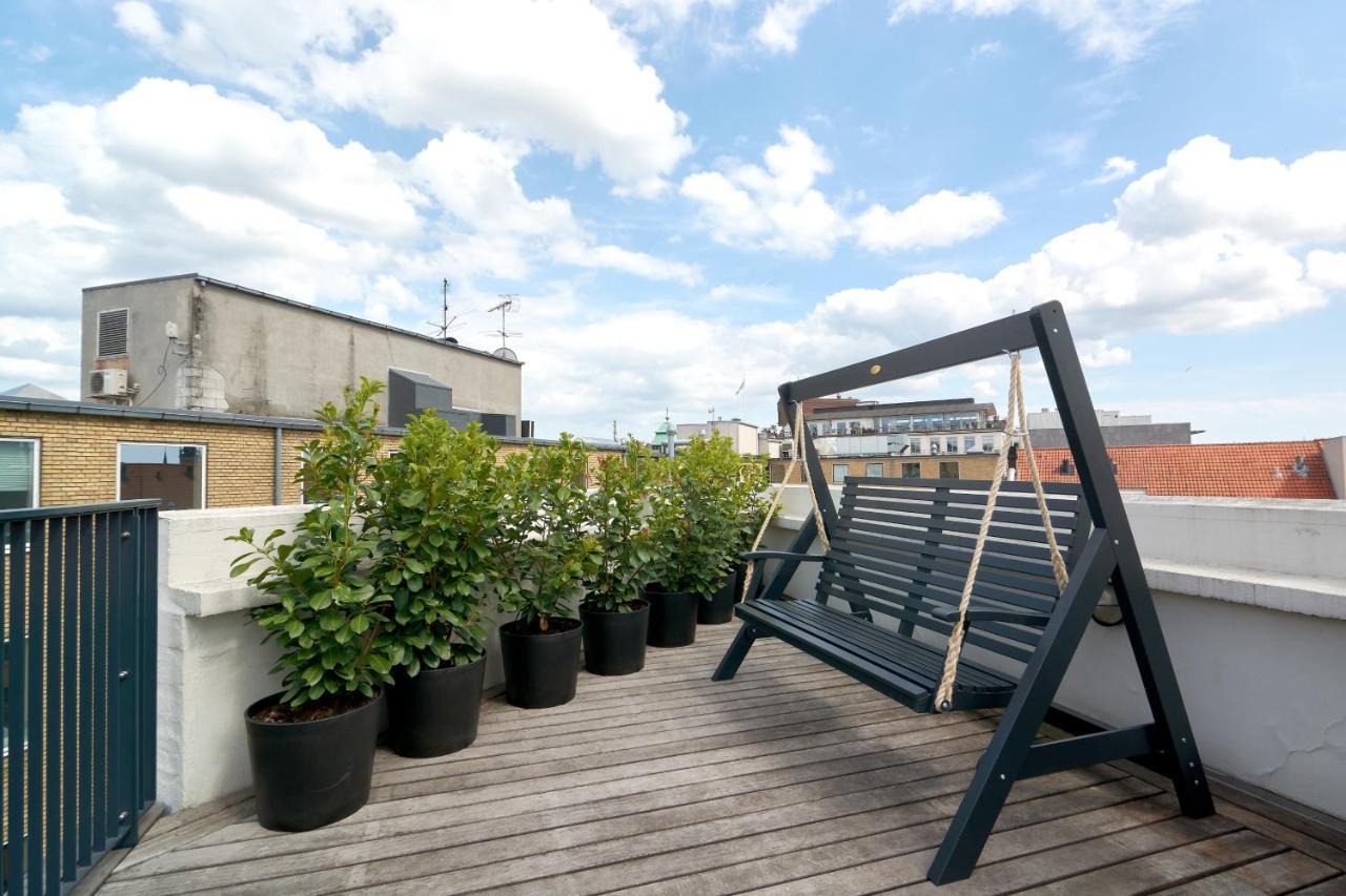 Luxury Penthouse - Private Balcony - Heart Of Copenhagen Lejlighed Eksteriør billede